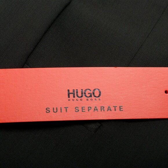 Hugo Boss Men's "C-JeffS" Black Wool Tuxedo Style Blazer US 38R IT 48R - Picture 5 of 7